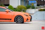 Lexus RC F on Vossen Wheels (CVT) 2016 года